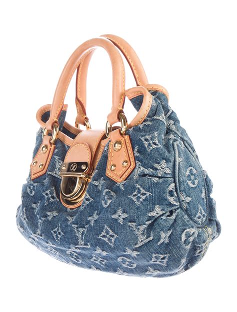 louis vuitton pleaty denim bag dupe|louis vuitton denim speedy bag.